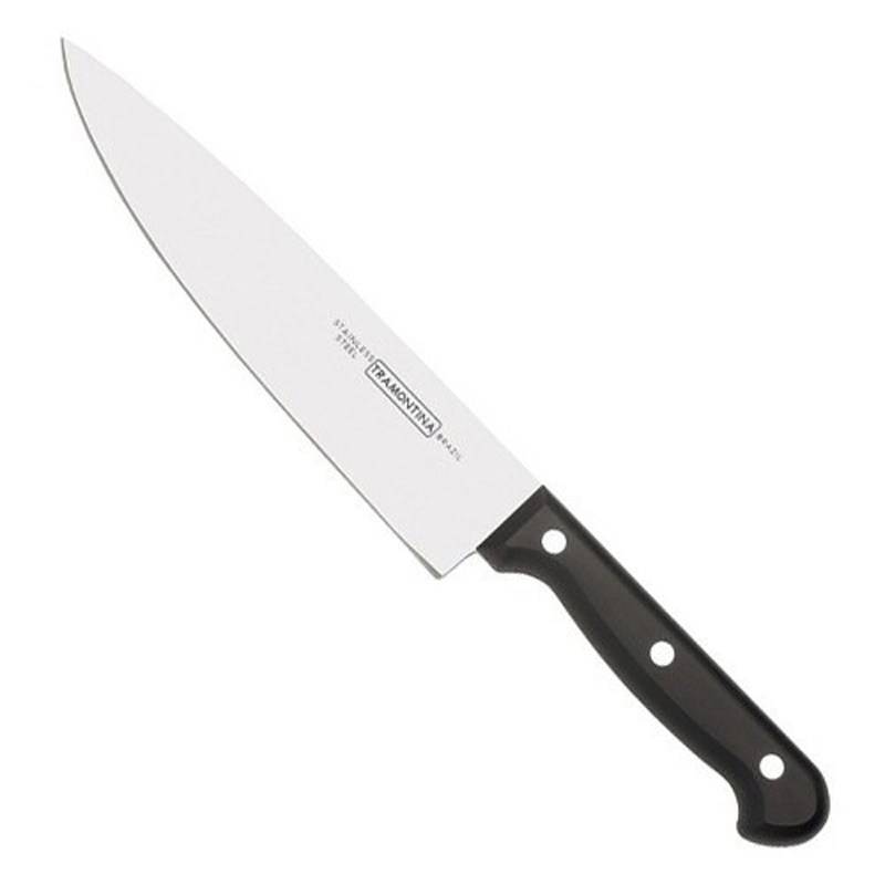 چاقو آشپزخانه ترامونتینا مدل 23861006Tramontina kitchen knife with plastic handle 23861006