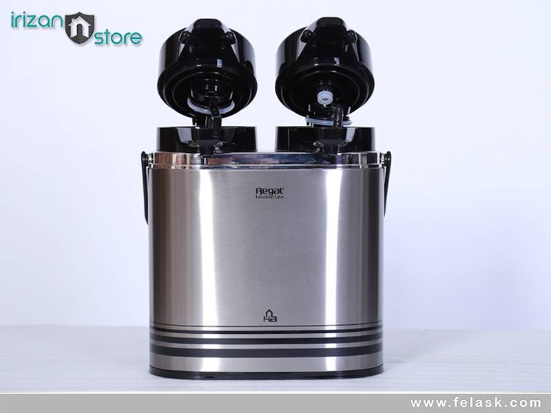 فلاسک دوقلو رگال مدل RBT-26s حجم 2.6 لیتر Vacuum Flask Regal RBT-26s 2.6 L 