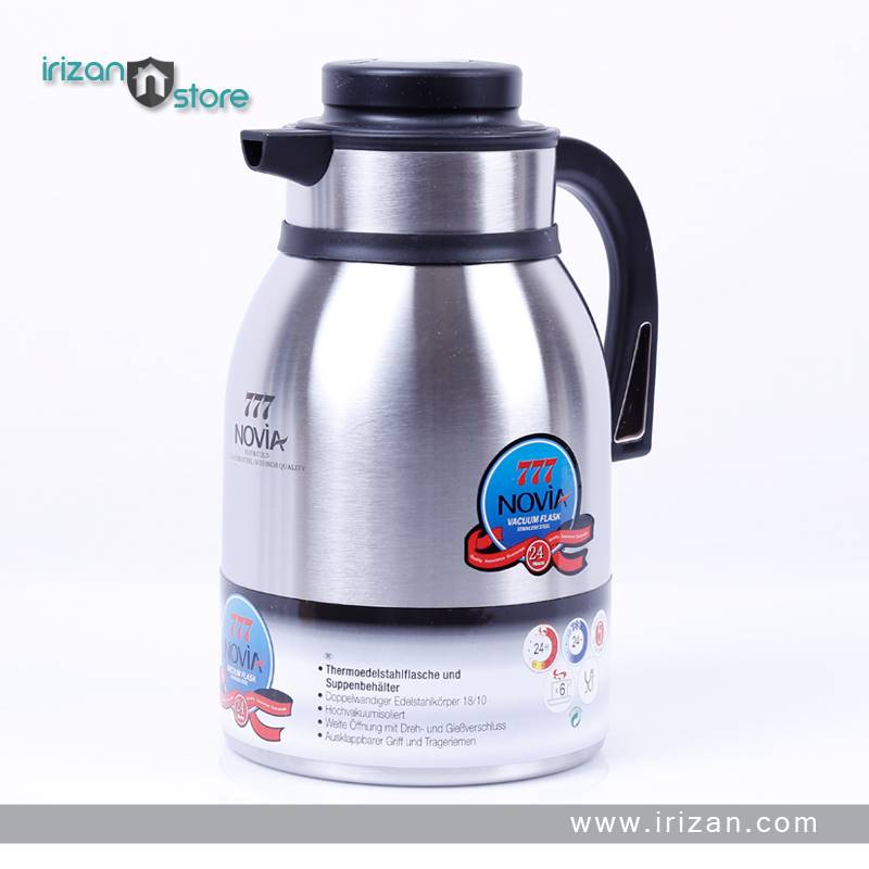 فلاسک تمام استیل 2 لیتر نویا K 20Novia 20 K Vacuum Flask 2 L