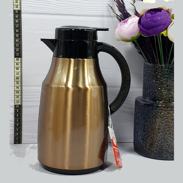 فلاسک رگال مدل RGS حجم 1.6 لیتر (شیشه صورتی)REGAL VACUUM FLASK RGS1.6 L