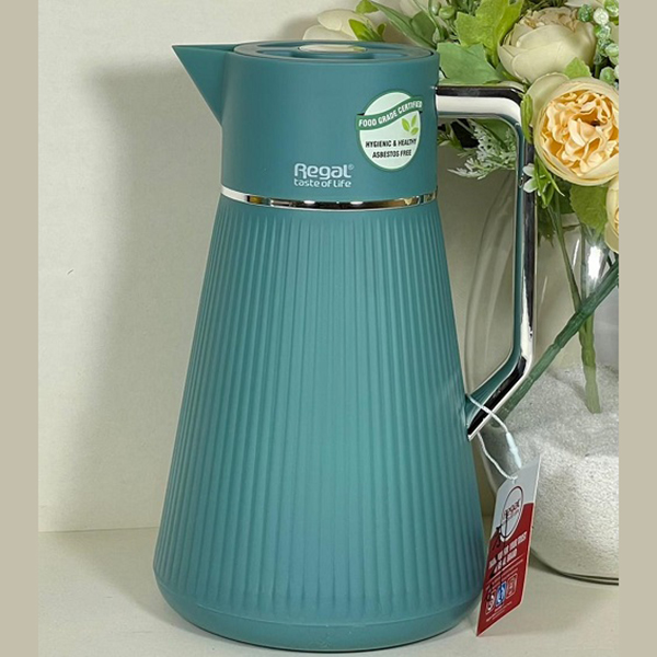 فلاسک رگال مدل RGP20Q حجم 0/5 لیتر شیشه صورتیREGAL VACUUM FLASK 0/5 L RGP20Q