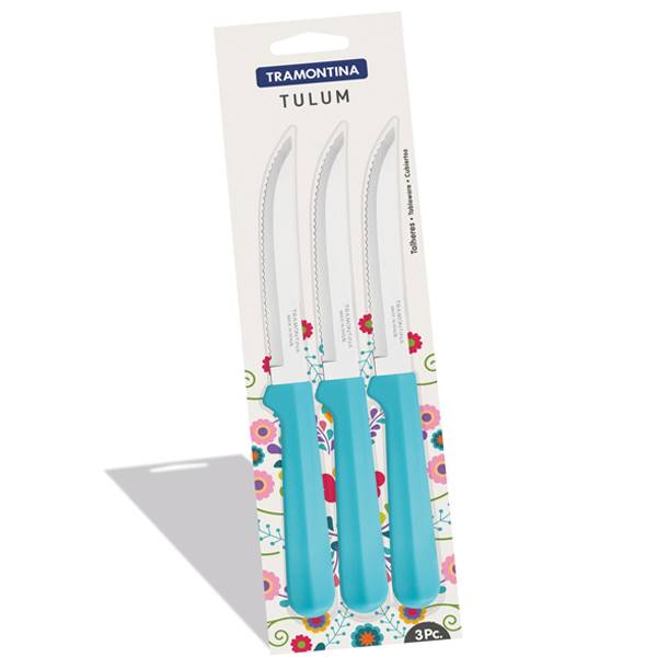 کارد ترامونتینا مدل Hm-TULUM (بسته 3 عددی)tramontina knife -Hm-tulum 