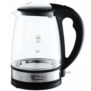 کتری برقی شیشه ای  بلوم لایف Glass Electric Kettle With Led Light 