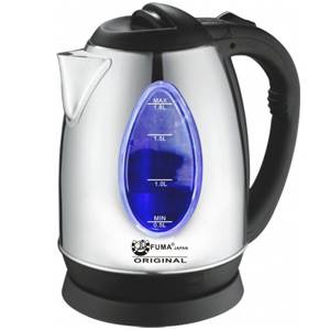 کتری برقی 1.8 لیتر فوما مدل FU-998FUMA 1.8 L Stainles Steel Electric Kettle With Led Light