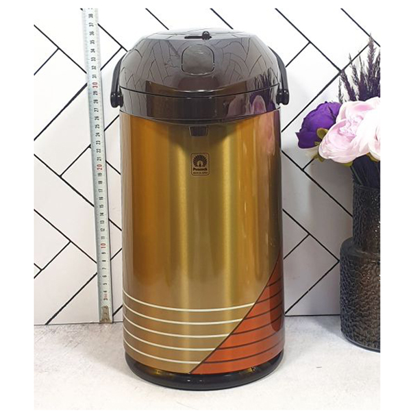 فلاسک چای پیکوک مدل پمپی (Air Pot) حجم 3 لیتر THE Peacock Vacuum BOTTLE CO .,LTDMOP-30 3L