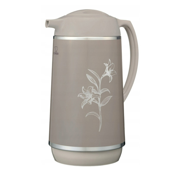 فلاسک  زوجیروشی مدل AGKB-10-TF گنجایش 1 لیتر ZOJIRUSHI Hany pot, 1L, LILY CACAO, Made in Japan-Buy Online at Best Price in iran-irizan.com