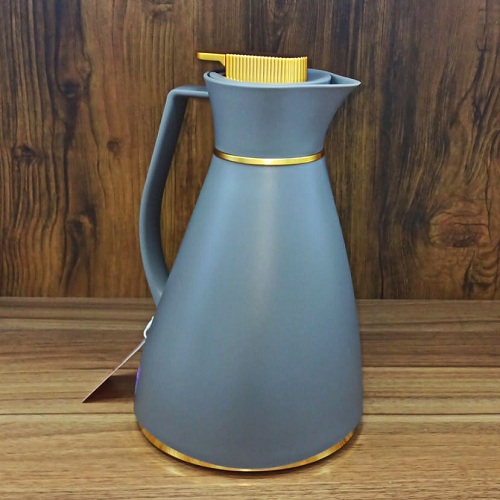 فلاسک شاسی دار رگال مدل RGP22P حجم 1 لیتر شیشه قرمزREGAL VACUUM FLASK RGP22P 1L