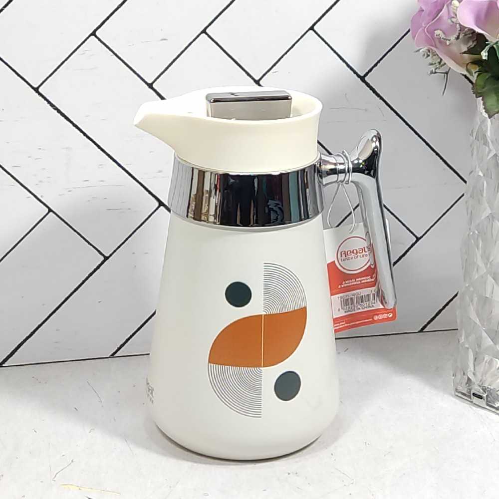 فلاسک استیل طرح دار رگال مدل TSC-11U حجم 1 لیترREGAL STAINLESS STEEL VACUUM FLASK TSC-11U
