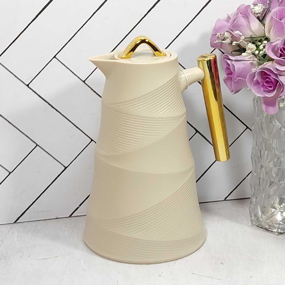 فلاسک رگال مدل RGP3910 حجم  1 لیتر طرح بامبو دسته طلاییregal flask