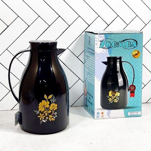 فلاسک نیکسا زومبا مدل c190 حجم 2 لیتر پلاستیکی شیشه صورتیvacuum flask zoomba 2 L