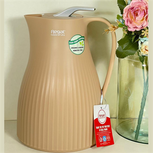 فلاسک رگال مدل RGP24P حجم 1 لیتر شیشه قرمز