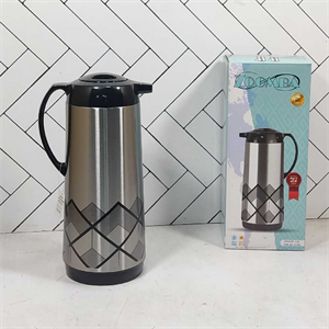 فلاسک زومبا مدل S1746A حجم 1.9 لیتر دیاموند شیشه صورتی
