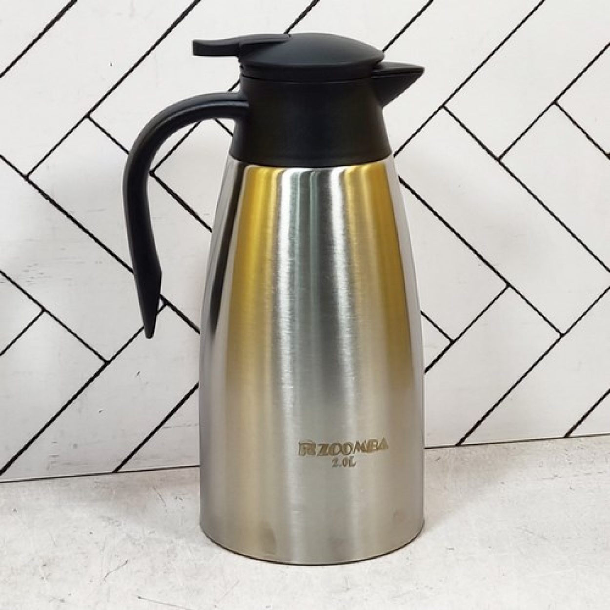فلاسک زومبا آویرا حجم 2 لیتر مدل H5120 استیلvacuum flask zoomba 2 L