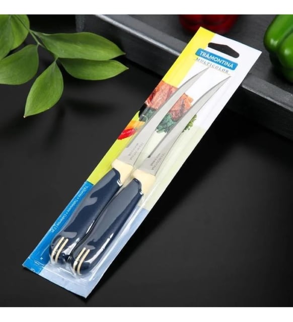 چاقو آشپزخانه ترامونتینا مدل 23512215 بسته 2 عددیTramontina kitchen knife model 23512215